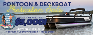 Pontoon & Deckboat Preseason Sale 2024